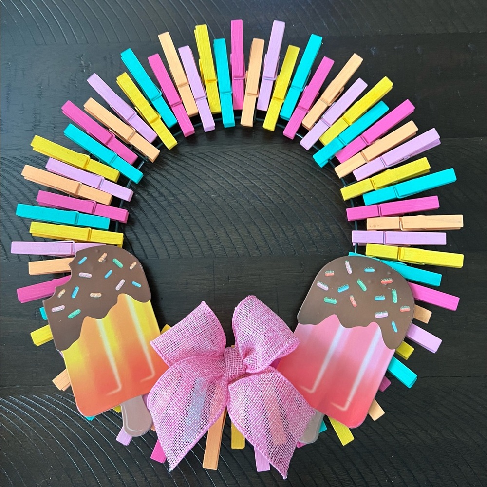 Summer Door Wreath